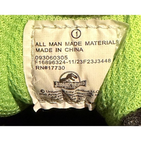 Jurassic World Toddler Boys Athletic Light-up Sneakers Multicolor T. Rex Youth 1 - Picture 11 of 16